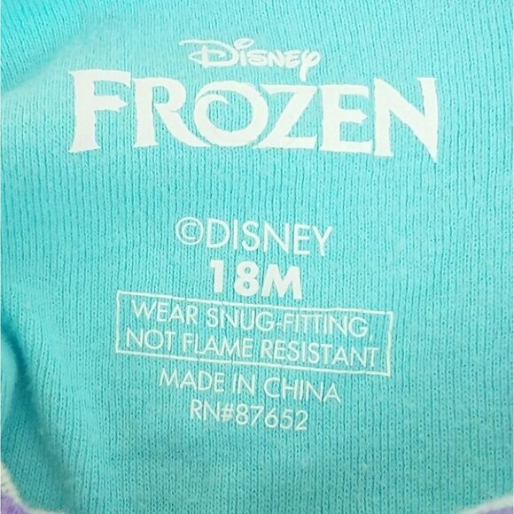 "Disney Frozen" Queen Elsa Snowflakes Top - Picture 3 of 5